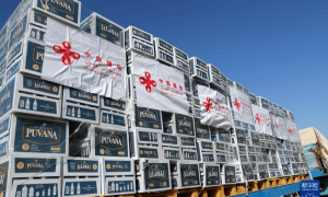 紧握巴勒斯坦代表双手，王毅发自肺腑的一句话，让在场人眼圈泛红