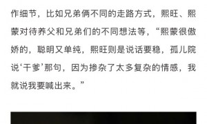 此沙谈《捕风追影》双胞胎角色设计,与成龙梁家辉合作压力大