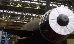 可搭载“波塞冬”核动力无人潜航器 俄新一艘核潜艇出坞